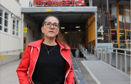 Diana Esposito från Barn till Ensamma mammor berättade denna måndagslunch om verksamheten